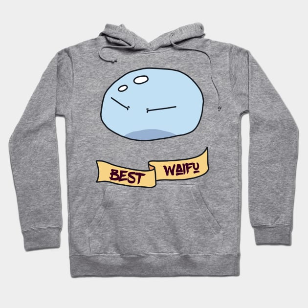 Rimuru Best Waifu - Tensei Shitara Slime Datta Ken Hoodie by Magiliw